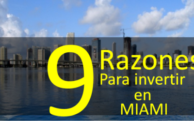 9 Razones para invertir en Miami